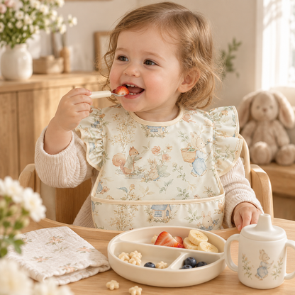 Squirrel Rabbit Bear Waterproof Baby Bib